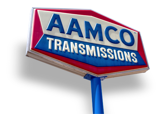 AAMCO Transmissions and Total Car Care sign